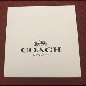 Coach White Bag